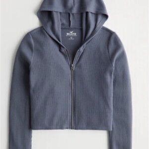 Kids Blue Hoodie by Hollister